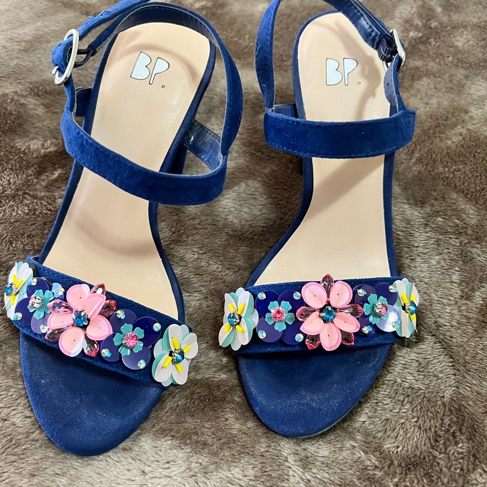 bp blue heels